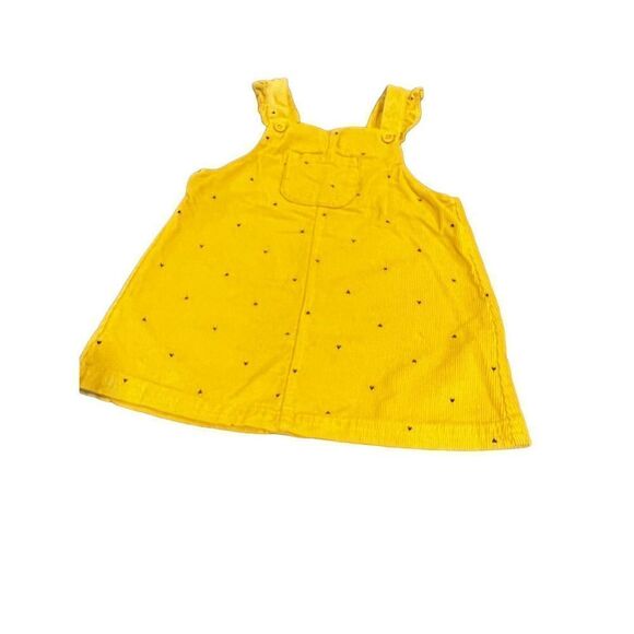 Carter’s corduroy yellow dress size 18M - Picture 1 of 6